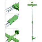 Outil de dsherbage  long manche - extracteur de pissenlit manuel avec 3 griffes pour amnagement paysager ...