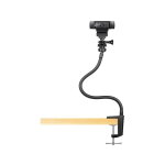 Support pour webcam flexible avec pince  mchoires - support de bureau amlior pour webcam  col de ...