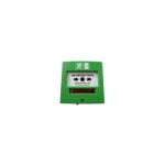 0psev bouton d'urgence vert avec dverrouillage ditec entrematic 0psev pour porte automatique