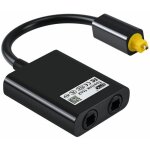 1 a 2 adaptateur audio separateur de cable optique numerique adaptateur audio a fibre optique adaptateur ...