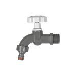 Idmar - 1 / 2' x 3 / 4' robinet d'arrosage extérieur plastique de plastique raccord tuyau Idmar - 1 / 2' x 3 / 4' robinet d'arrosage extérieur plastique de plastique raccord tuyau