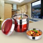 1, 2l boite pour dejeune, lunch box bento, lunch box isotherme, bento japonais, boite repas inox, boite ...