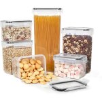 1. 4l boite de rangement cuisine lot de 10, bocaux hermetiques alimentaires en plastique scell�e avec ...