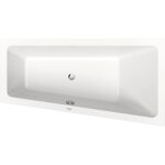Duravit - no. 1 baignoire encastrée, trapèze, 1500x800mm, 1 pente de Duravit - no. 1 baignoire encastrée, trapèze, 1500x800mm, 1 pente de