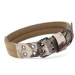 1 collier tactique en nylon pour chien de grande et moyenne taille, taille r�glable, laisse pour chien ...