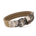 Fei yu - 1 collier tactique en nylon pour chien de grande et moyenne taille, taille rglable, laisse ...