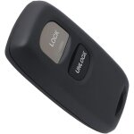 1 coque de cl� t�l�commande de voiture � 2 boutons avec fr�quence 433 mhz entr�e sans cl� compatible ...