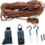 1 lot de cordons de levage pour stores roulants en bambou pour r�paration de rideaux