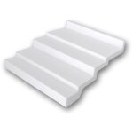 1 �chantillon s - 650241 profhome �chantillon corniche moulure de plafond longueur env. 10 cm