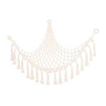 Cyslmuk - 1 hamac de rangement pour jouets, hamac boh�me pour jouets en peluche, support de rangement ...