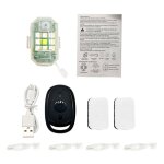 Lampe stroboscopique led rechargeable, 7 couleurs, plusieurs modes, compatible voiture, moto, vélo, camping ... Lampe stroboscopique led rechargeable, 7 couleurs, plusieurs modes, compatible voiture, moto, vélo, camping ...