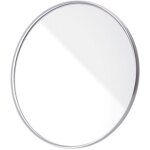 1 miroir de maquillage grossissant 20x avec ventouses, miroir de douche de salle de bain portable pour ...
