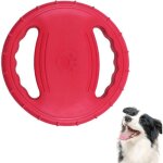 1 morceau de chiens frisbees , frisbee en caoutchouc, jouets pour chien frisbee dog frisbee disc, doux, ...