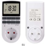 1 pack) prise programmable digitale avec compte � rebours minuterie num�rique journalier / hebdomadaire ...