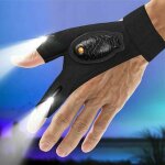 1 paire de gants de lampe de poche led pour homme tanche ? cadeaux pour papa, grand - pre, gant lumineux ...