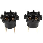 1 paire h7 adaptateur de prise d'ampoule de phare adaptateurs de support de retenue adaptateurs de prise ...