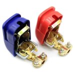 (1 paire) lib�ration rapide 12v / 24v cosse batterie bornes de batterie connecteurs de batteri