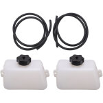 1 paire r�servoir de carburant essence 1l forte �tanch�it� blanc adapt� pour 43 47cc 49cc quad atv pit ...