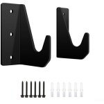 1 paire de supports de cric de sol, support mural de rangement pour cric hydraulique horizontal de voiture ...