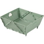 1 passoire extensible pliable l�g�re utile pour l'�vier, panier de drainage pratique et l�ger en plastique ...