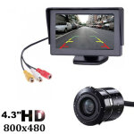 1 pc cam�ra de recul avec �cran de 4, 3 pouces cst - 919