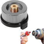 1 pcs adaptateur de cartouche de gaz pour rechauds de camping, adaptateur de cartouche de gaz  bouteille ...