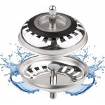 1 pcs filtre vier cuisine, bouchon d evier, couvercle de filtre vier cuisine, filtre  vier en acier ...