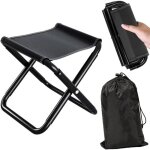 1 pcs mini tabouret de camping pliable, tabouret pliant portable, camping pliant tabourets, sige de ...