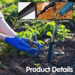 1 pcs outil gouge de dsherbage, jardinage besherbeur manuel, dsherbeur avec poigne, dsherbeur  main, ...