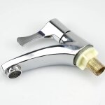 1 pcs robinet lave main eau froide seule poigne eau buse robinet lave main installation facile pour ...