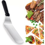1 pcs spatules coud�es � g�teau p�tisserie, spatule en acier inoxydable, accessoires pour barbecue, spatule ...