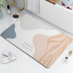 1 pcs tapis de bain antidérapant 40x60cm, tapis salle de bain diatomite absorbant, tapis de douche séchage ... 1 pcs tapis de bain antidérapant 40x60cm, tapis salle de bain diatomite absorbant, tapis de douche séchage ...