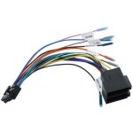 1 pi�ce adaptateur de faisceau 20 broches vers iso adaptateur st�r�o de voiture de remplacement, fils ...