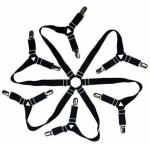 1 pi�ces attache drap housse, tendeur drap housse, drap housse drap attaches r�glable 6 c�t�s, feuilles ...