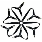 1 pi�ces attache drap housse, tendeur drap housse, drap housse drap attaches r�glable 6 c�t�s, feuilles ...