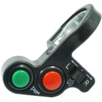 1 pi�ce guidon multifonction moto hors route klaxon clignotant interrupteur marche / arr�t - sollbry