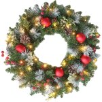 1 pièces guirlande de cercle de vigne de noël décoration murale de noël décoration de la maison guirlande ... 1 pièces guirlande de cercle de vigne de noël décoration murale de noël décoration de la maison guirlande ...