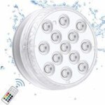 1 pièce lampes à led submersibles avec , télécommande rf, lampe de piscine à led sous - marines ip68 ... 1 pièce lampes à led submersibles avec , télécommande rf, lampe de piscine à led sous - marines ip68 ...