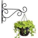 1 pices support plante mural balcon, crochet de suspension en fer forg, crochets suspension de plante ...