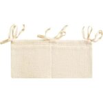 1 pi�ces suspendu organisateur de couches (beige)?rangement suspendu lit bebe?organisateur lit bebe, ...