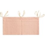 1 pices suspendu organisateur de couches (rose)?rangement suspendu lit bebe?organisateur lit bebe, organiseur ...