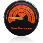 1 pi�ce de thermom�tre de po�le magn�tique, thermom�tre de chemin�e, thermom�tre de four, thermom�tre ...