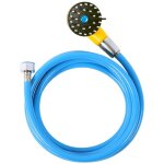 1 pulvrisateur de douche durable pour animaux de compagnie, buse de bain pour chien, brosse de massage, ...