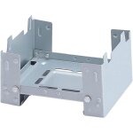 1 r�chaud portable � combustible solide, r�chaud pliable pour four � alcool solide �pais pour camping, ...