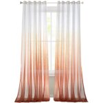 1 rideau 100x250cm � imprim� floral - pour salon ou chambre - d�coration de fen�tre