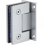 1 st�ck charni�re pince de porte verre 90� support mural sans cadre clip porte de douche en verre 8 - ...