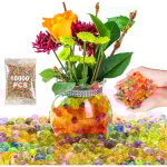 10 000 billes d?eau multicolores gel biod�gradables pour vases, plantes, d�coration int�rieure