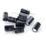 10 condensateurs �lectrolytiques aluminium 25v 2200?f axiaux 13x20mm pour circuits �lectroniques