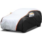 10 - couches bache voiture exterieur imperm�able pour suv, housse de voiture peva couverture avec ouverte ...