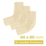 10 coudes frontaux 60 x 80 en alu à angle de 74° - tp22 - aluhome 10 coudes frontaux 60 x 80 en alu à angle de 74° - tp22 - aluhome